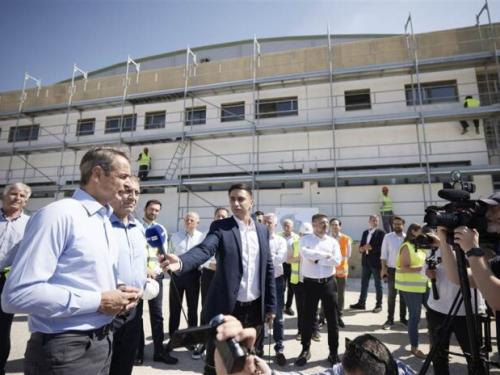 Επίσκεψη του Πρωθυπουργού Κυριάκου Μητσοτάκη στις Ολυμπιακές Εγκαταστάσεις Παιανίας