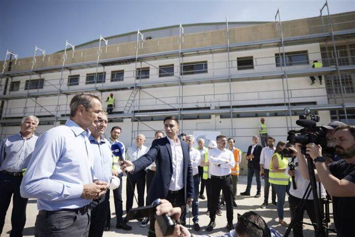 Επίσκεψη του Πρωθυπουργού Κυριάκου Μητσοτάκη στις Ολυμπιακές Εγκαταστάσεις Παιανίας