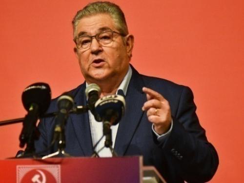 Δ. Κουτσούμπας: «Σύμβολο αγωνιστικότητας, θέλησης και πίστης για την νίκη» ο Μίλτος Τεντόγλου